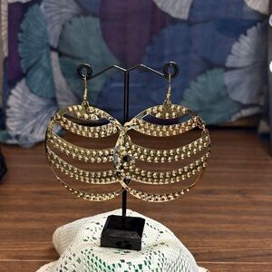 Elegant Gold Hoop Earrings
